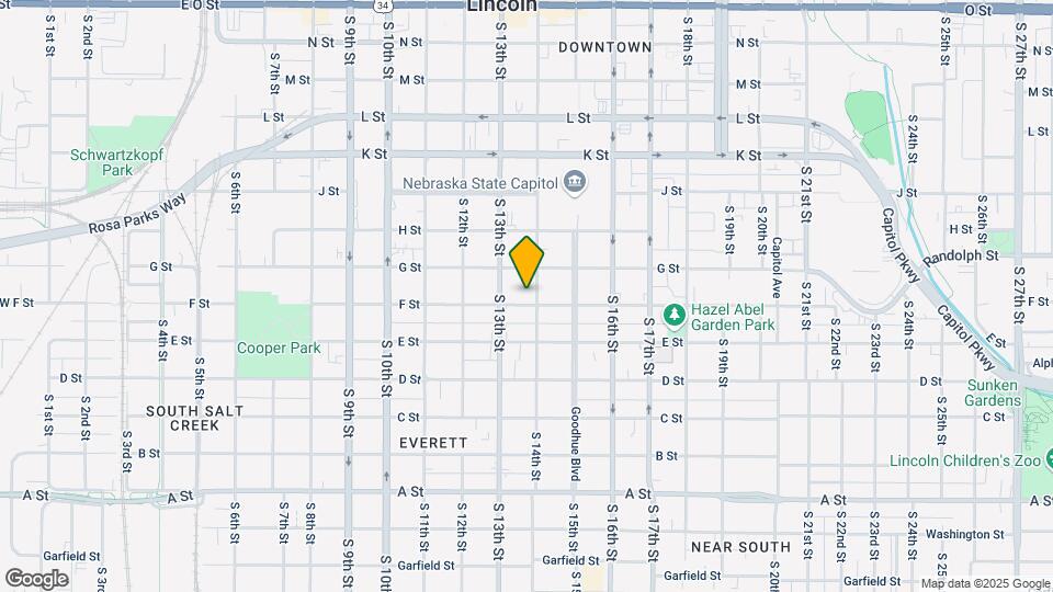 1340 F St Map and Location Details