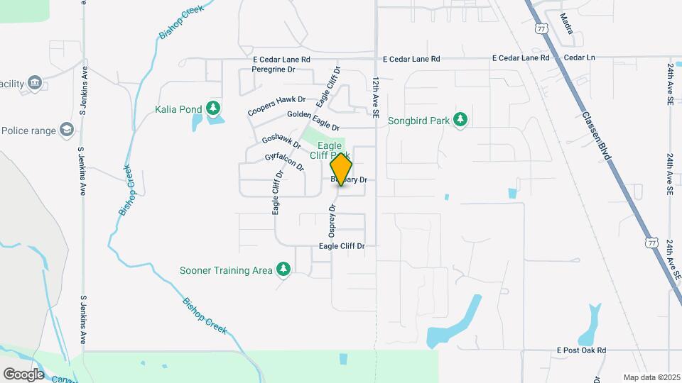 1105 Sparrow Hawk Dr Map and Location Details