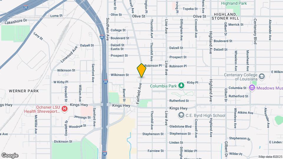 2719-2719 Fairfield Ave Mapa y Detalles de la Ubicación
