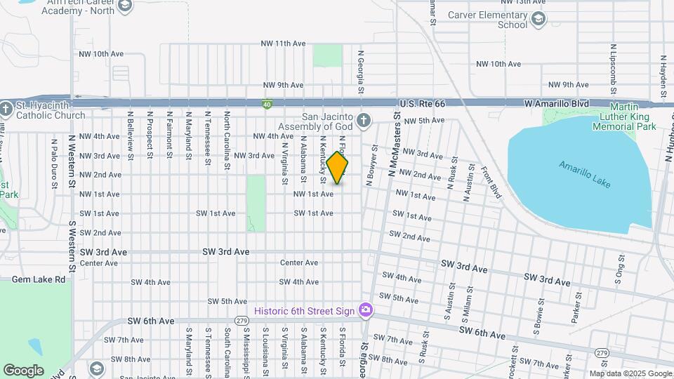 103 N Florida St Map and Location Details