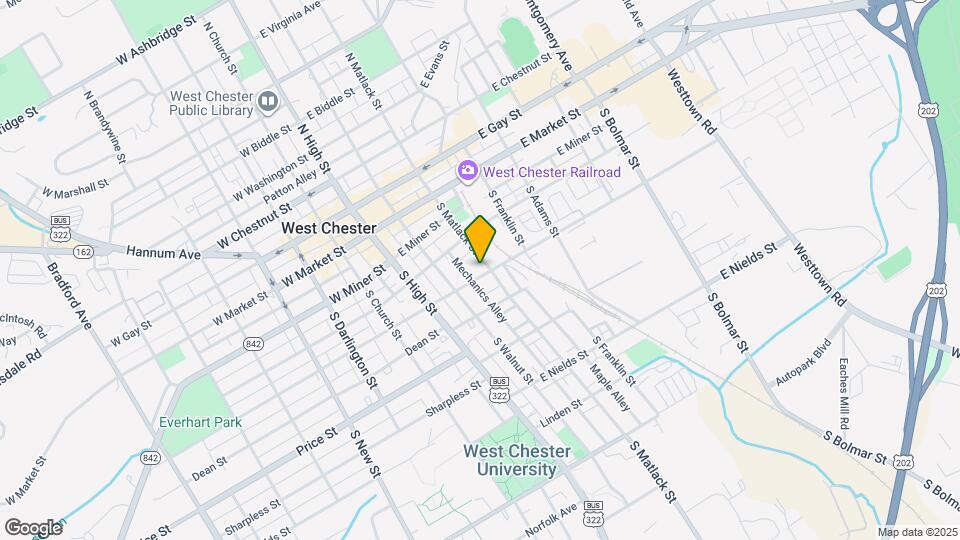 131 E Union St Map and Location Details