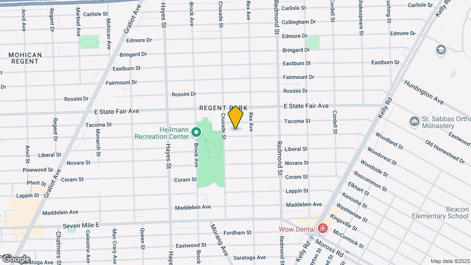 15651 Manning St Map and Location Details