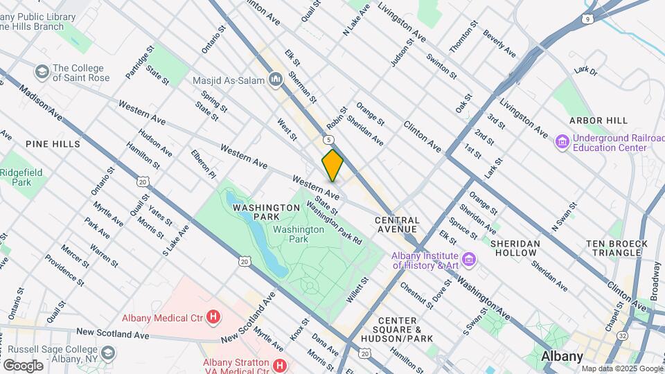 328 Washington Ave, Unit 2 Map and Location Details