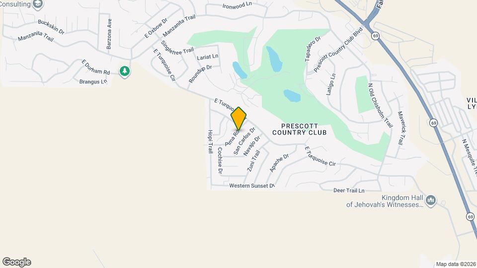 11159 Pima Rd, Unit 1704 Map and Location Details