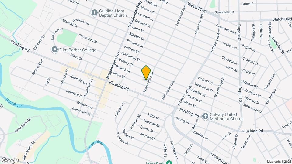 1161 Forest Hill Ave Mapa y Detalles de la Ubicación