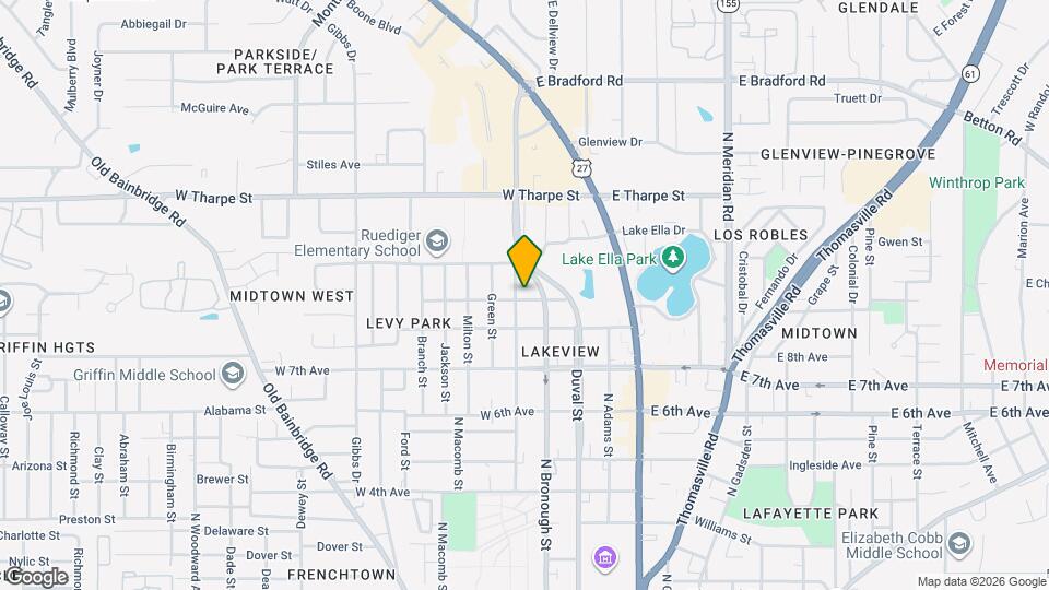 1603 N Martin Luther King Jr Blvd. Map and Location Details