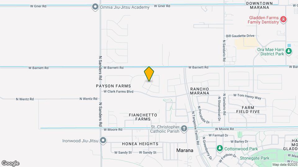 13093 N Serenity Vly Dr Mapa y Detalles de la Ubicación