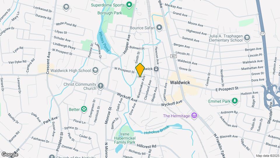 36 Wanamaker Ave Map and Location Details