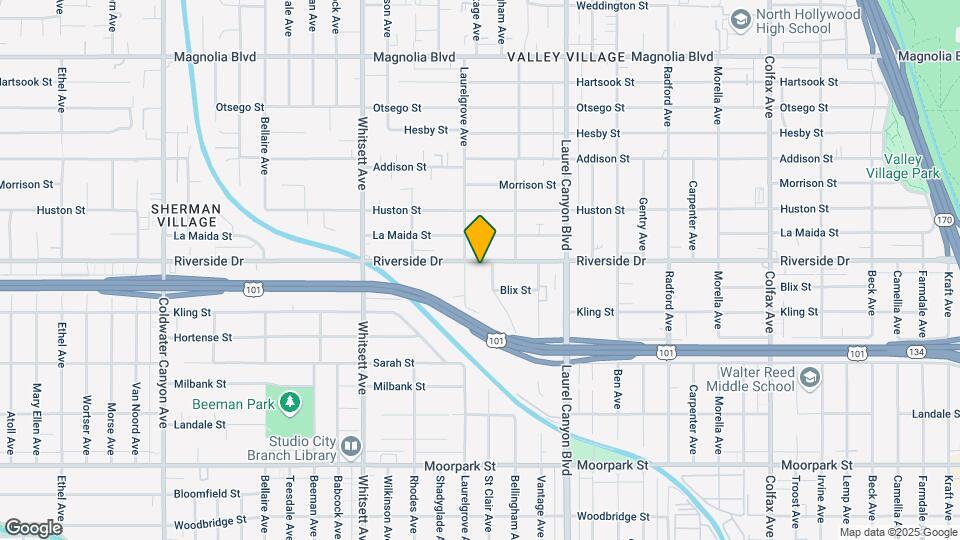 12244 Riverside Dr Map and Location Details