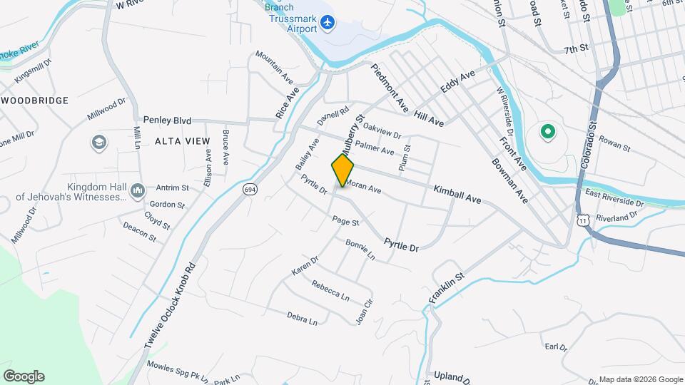 839 Pyrtle Dr Map and Location Details