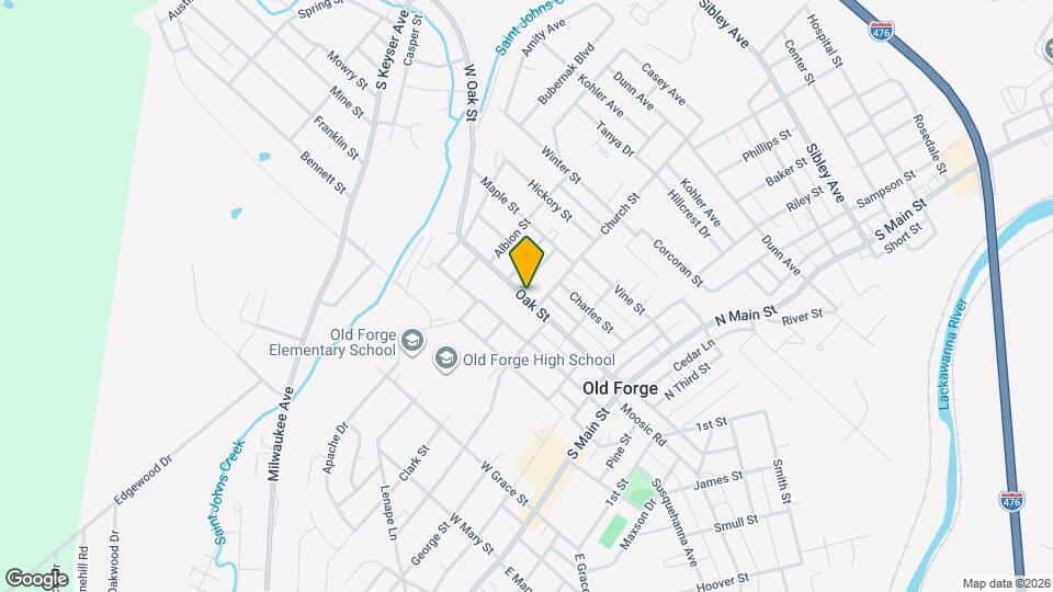 511 Oak St Map and Location Details