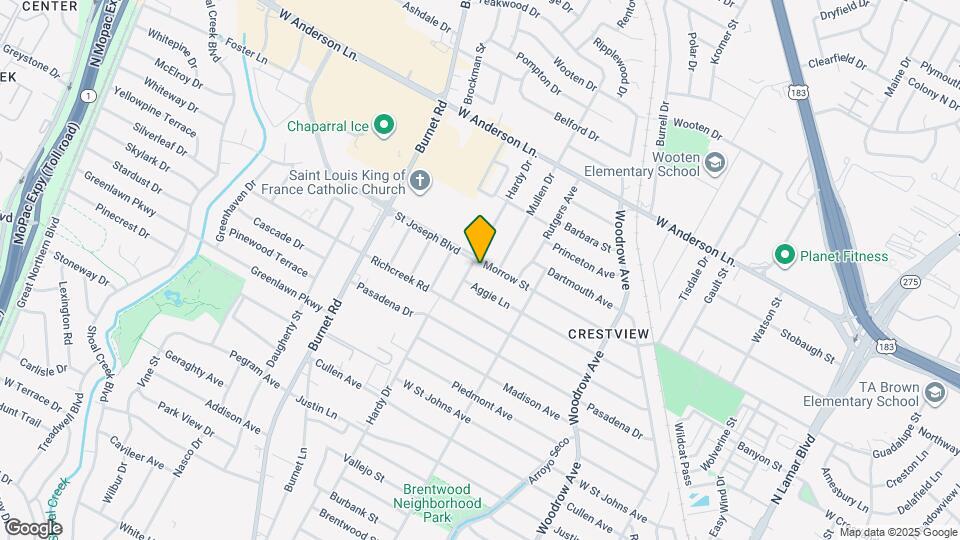 1909 Morrow St Map and Location Details