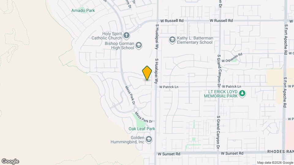 6020 Langreo Ln Map and Location Details