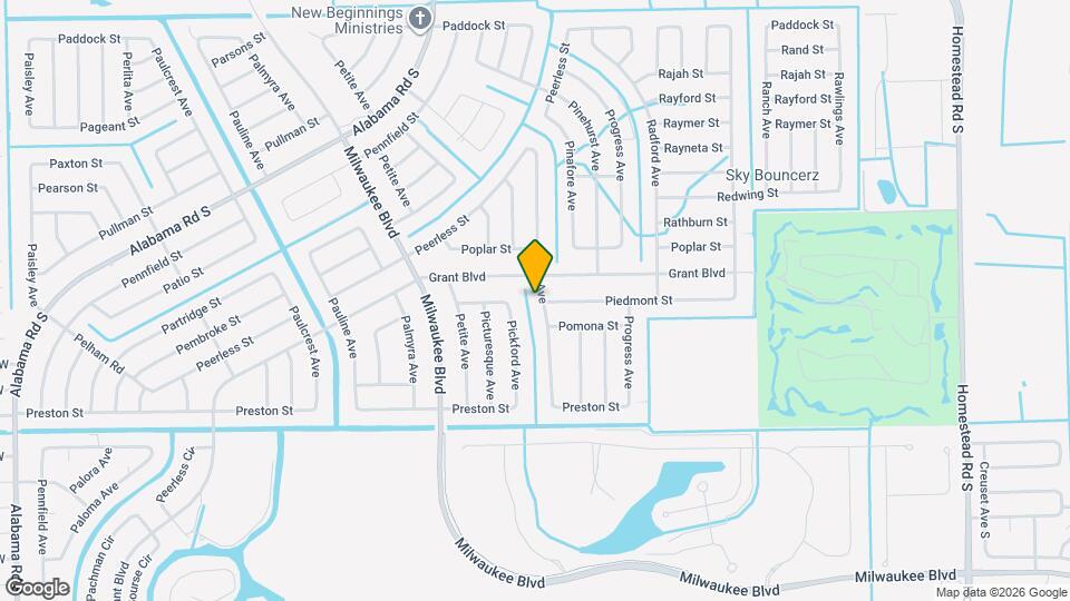 410 Piper Ave Map and Location Details