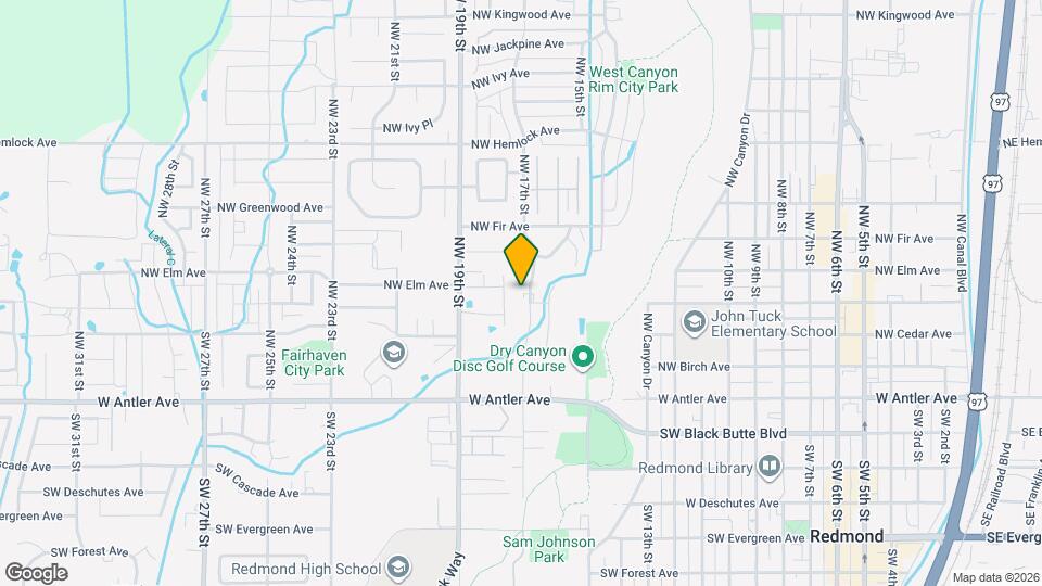 421 NW 17th St Map and Location Details