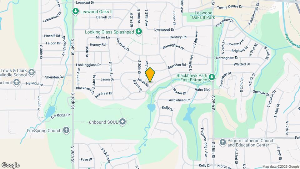 2930 Blackhawk Dr Map and Location Details
