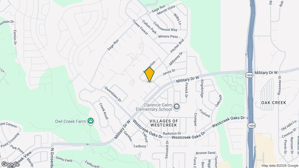 1814 Caversham Pass Ln Map and Location Details