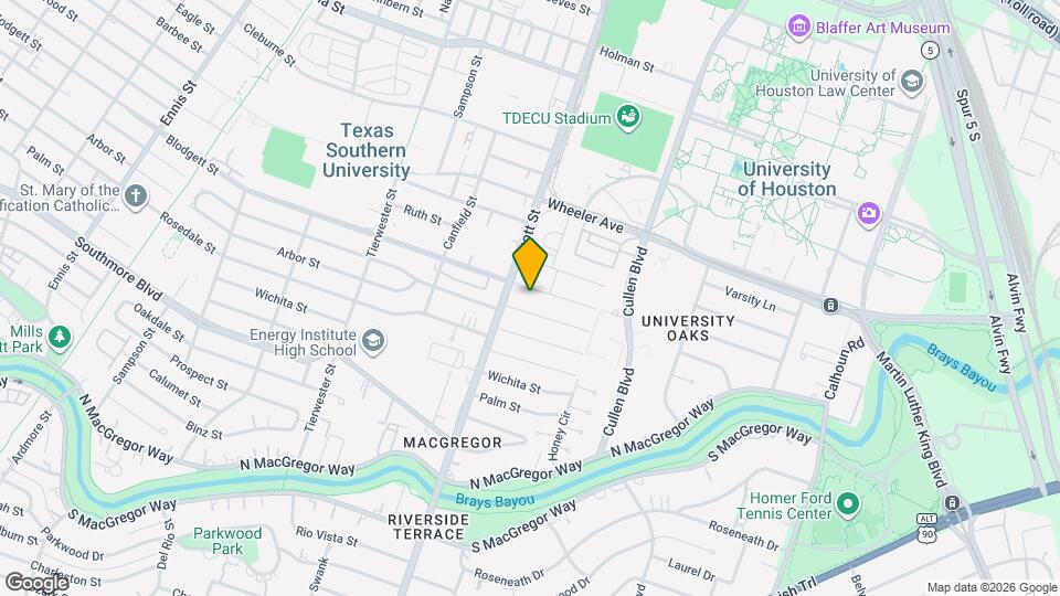 3818 Blodgett St Map and Location Details