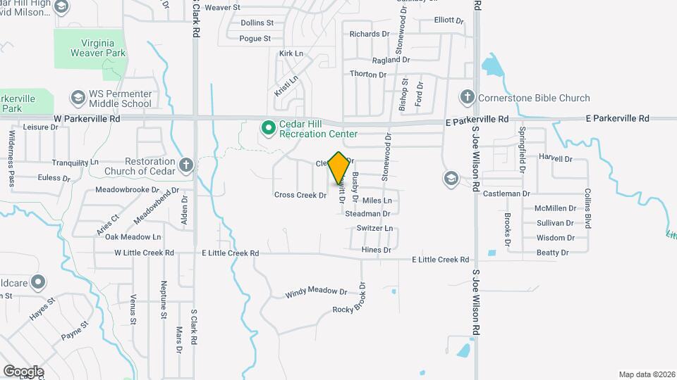 912 Blewitt Dr Mapa y Detalles de la Ubicación