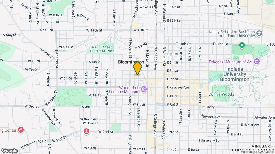 Action Property Management Map and Location Details