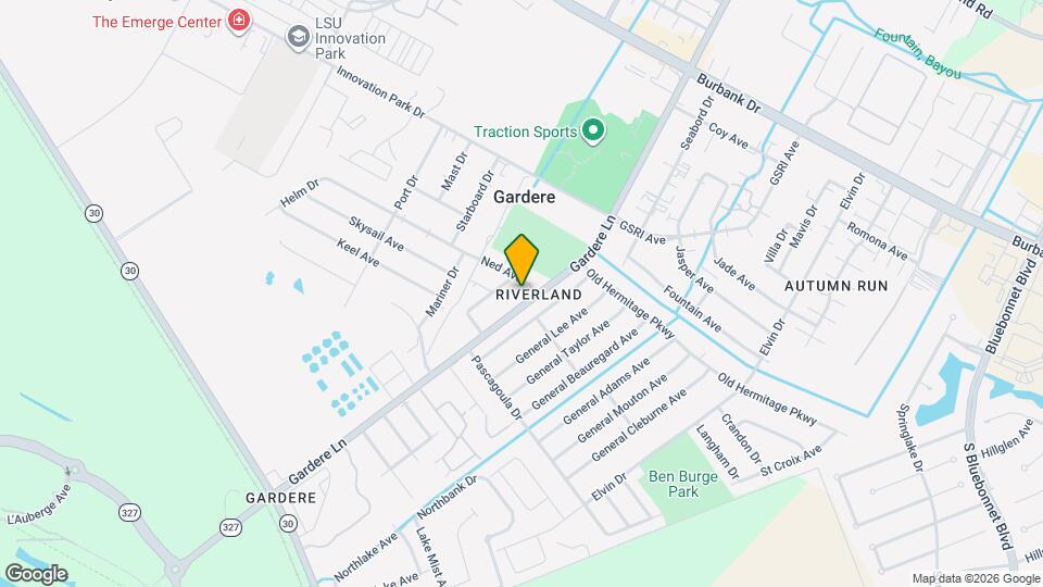 2132 Gardere Ln Map and Location Details
