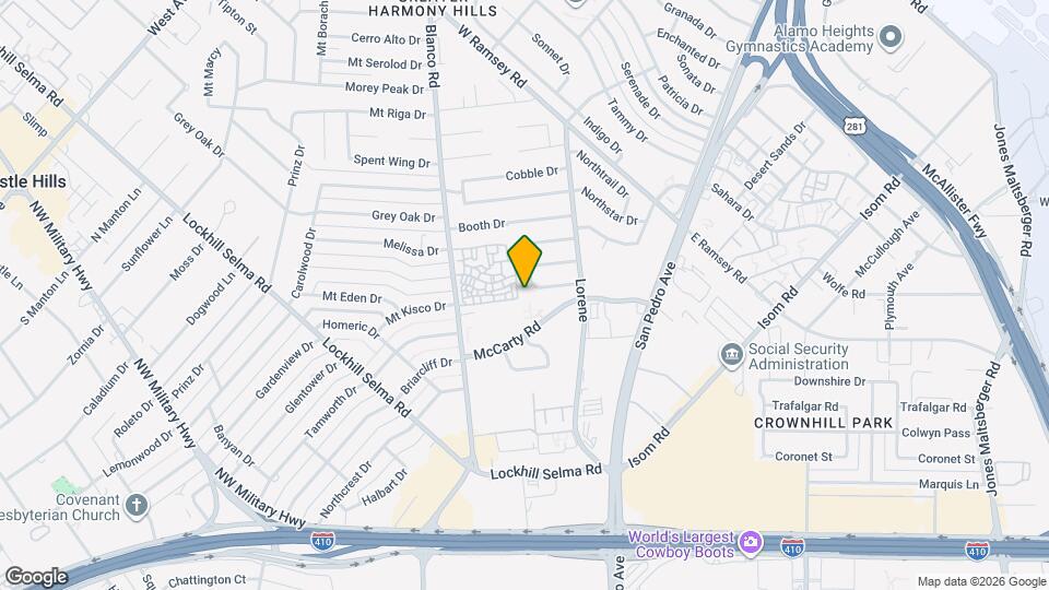 540 Southtrail Dr Map and Location Details