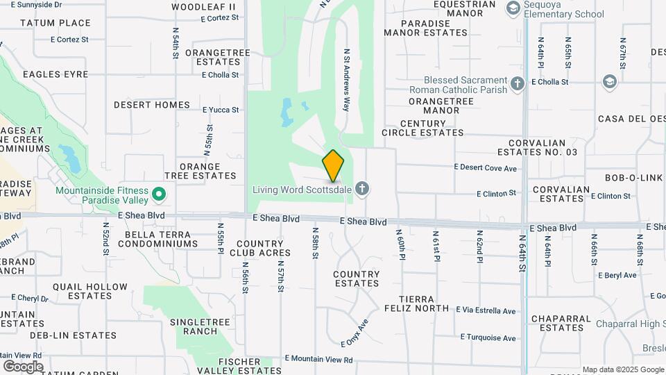 5817 E Leith Ln Mapa y Detalles de la Ubicación