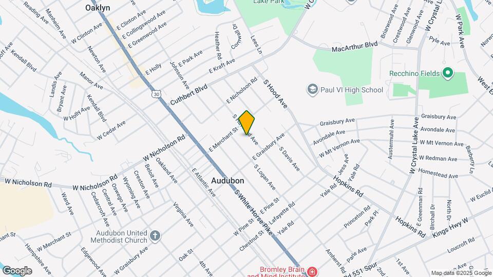 122 S Haviland Ave Map and Location Details