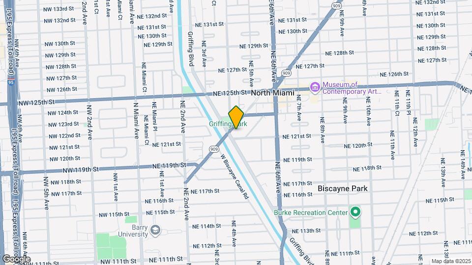 12195 W Dixie Hwy Map and Location Details