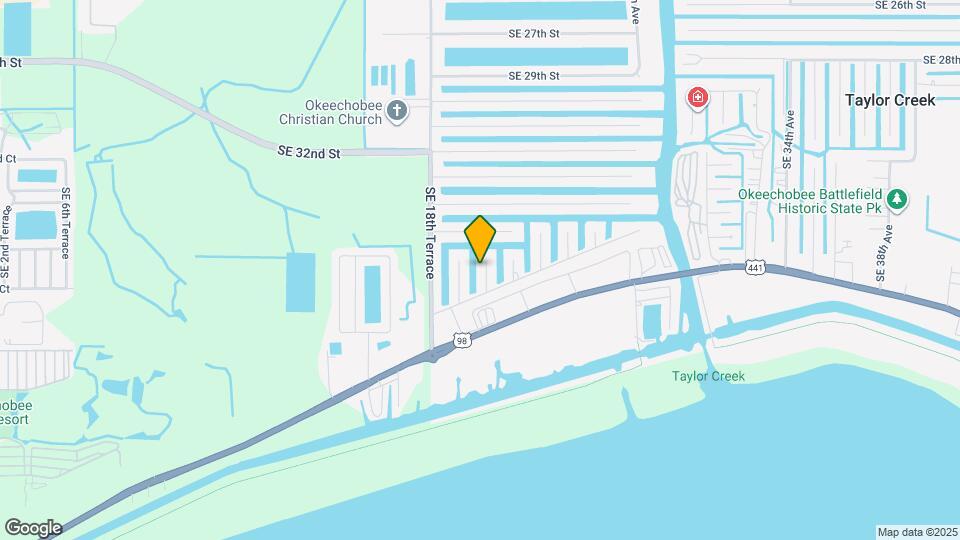 3633 SE 20th Terrace Map and Location Details