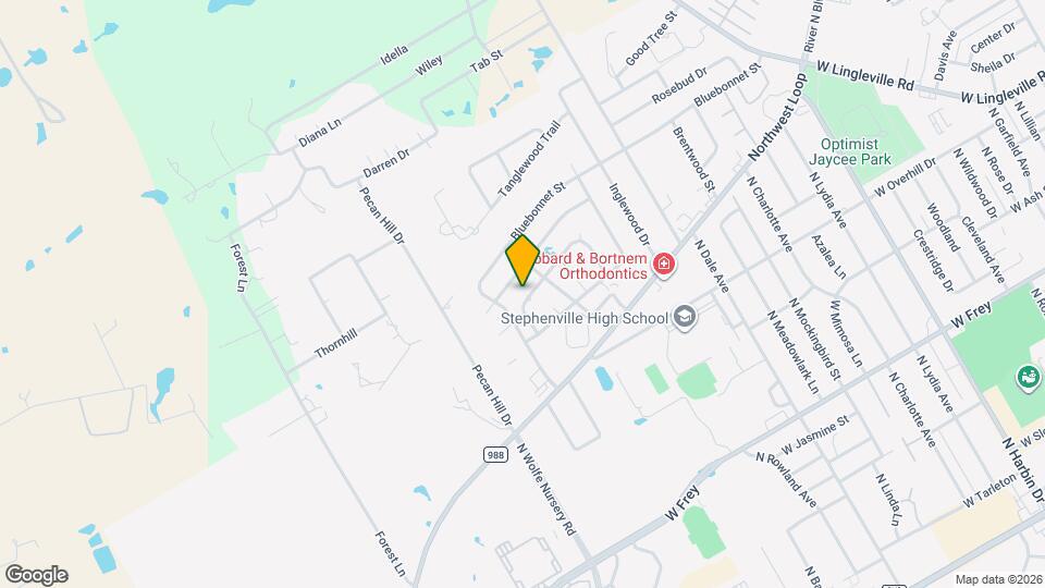 1535 Glenwood Dr Map and Location Details