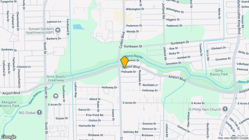 4711 Palisade Dr Map and Location Details