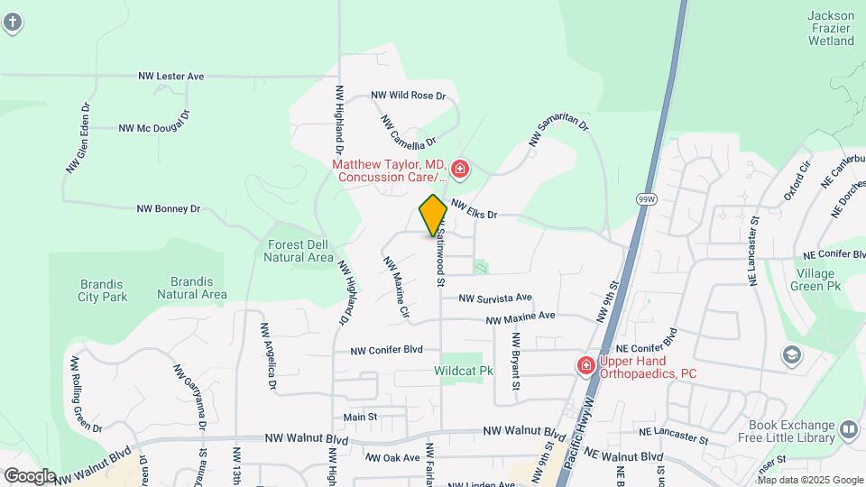 3424 NW Satinwood St Map and Location Details