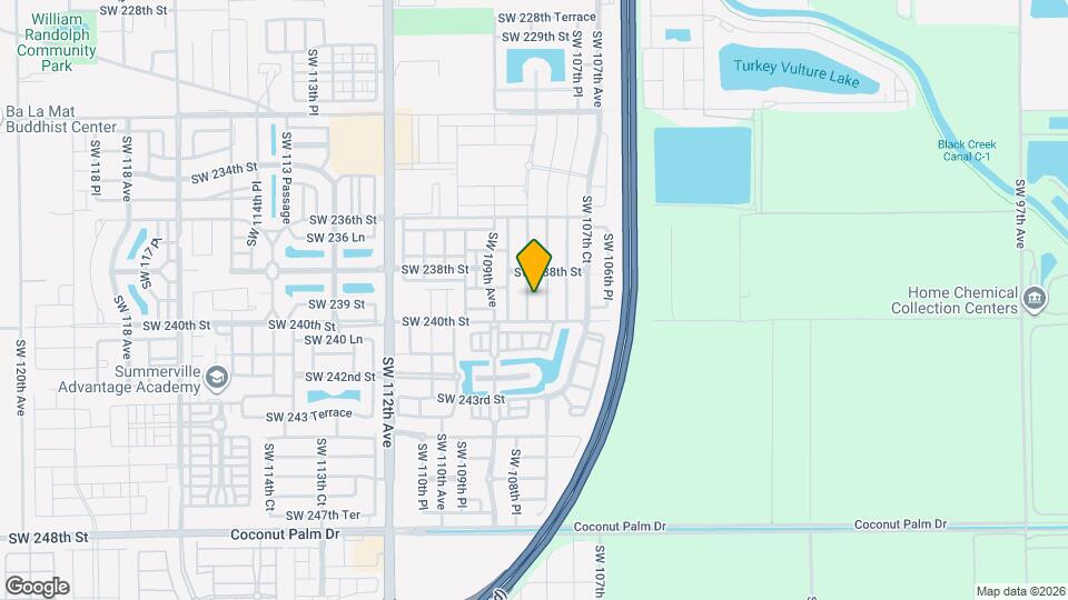 23913 SW 108th Ct Map and Location Details