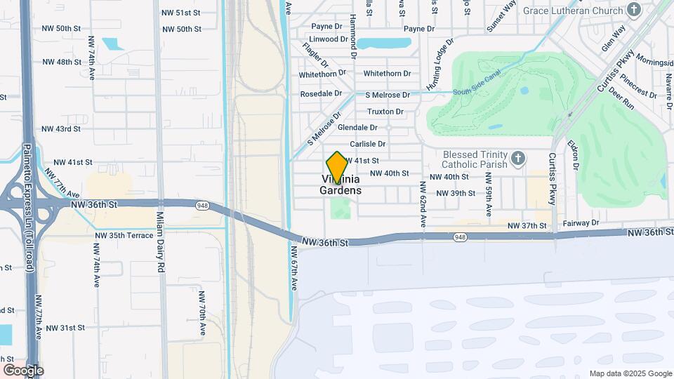 3810 NW 65th Ave Map and Location Details