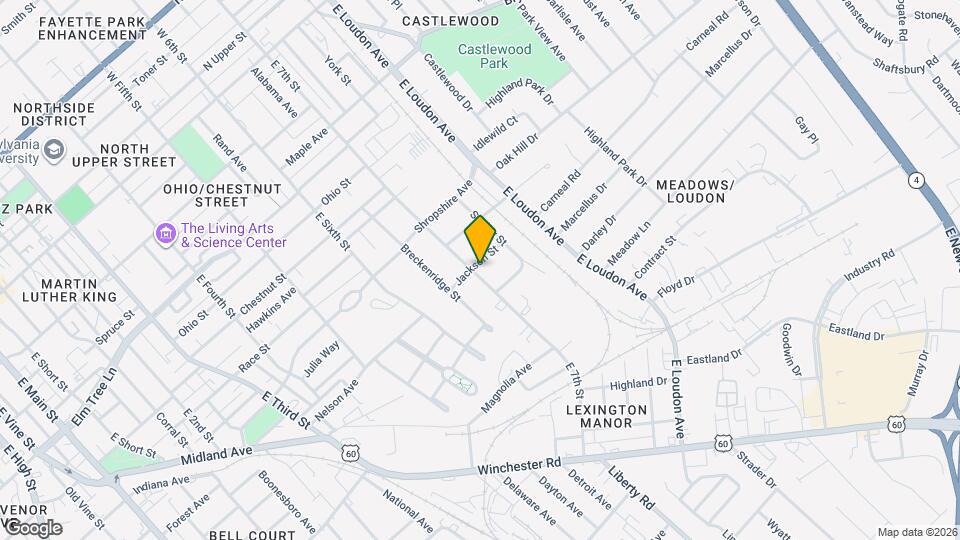 704 Jackson St Map and Location Details