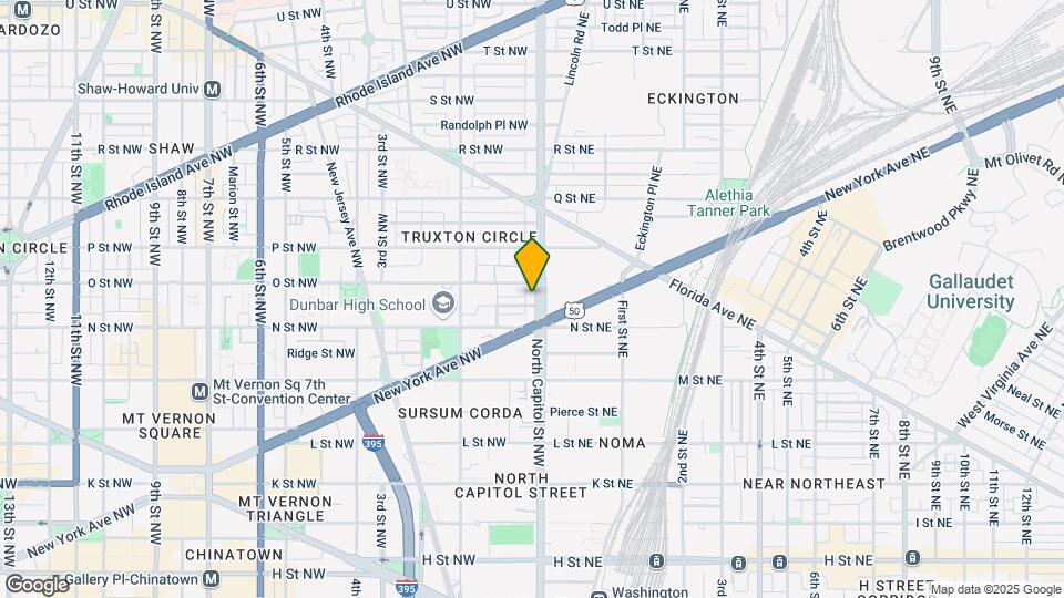 1324 North Capitol St NE Map and Location Details