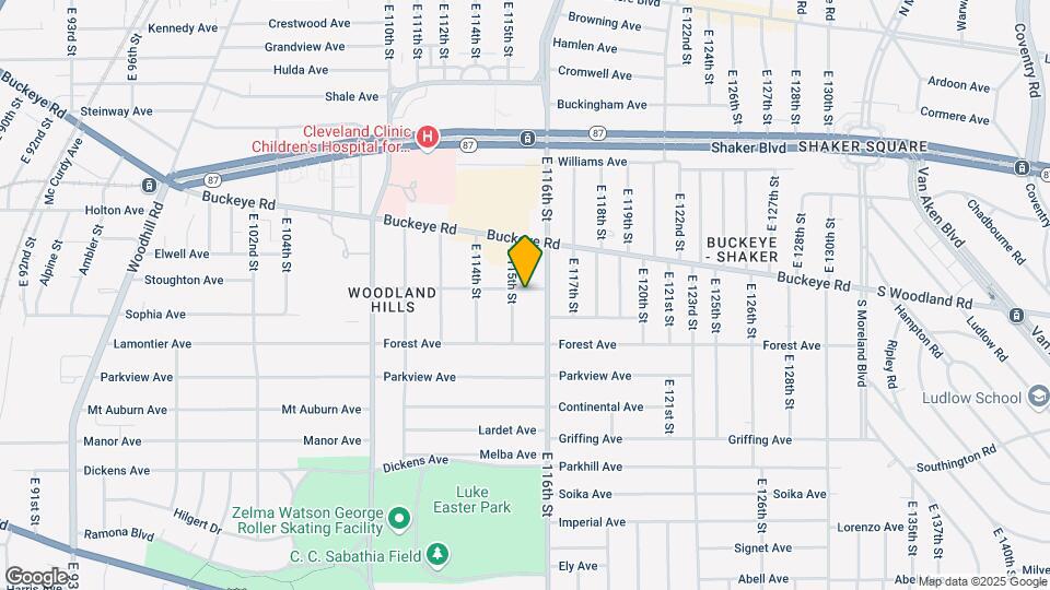 11512 Harvey Ave Map and Location Details