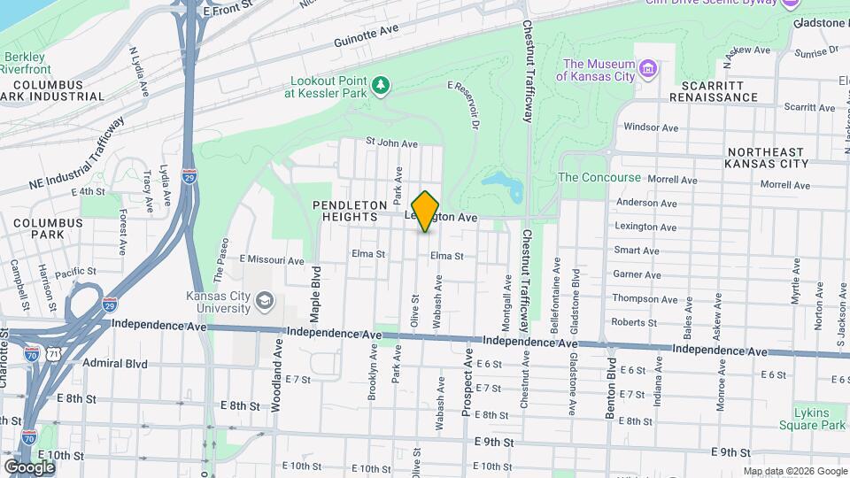 319 Olive St, Unit 1N Map and Location Details