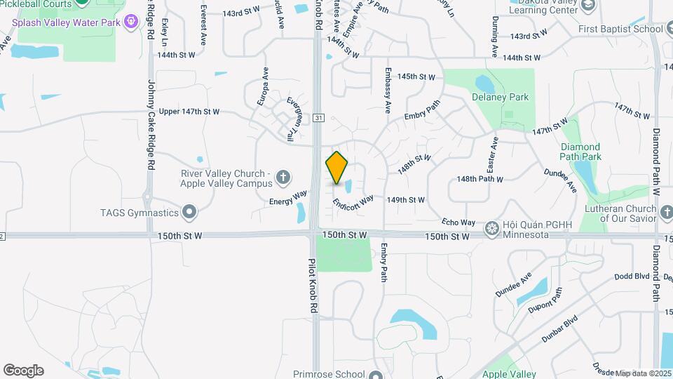 14778 Endicott Way Map and Location Details