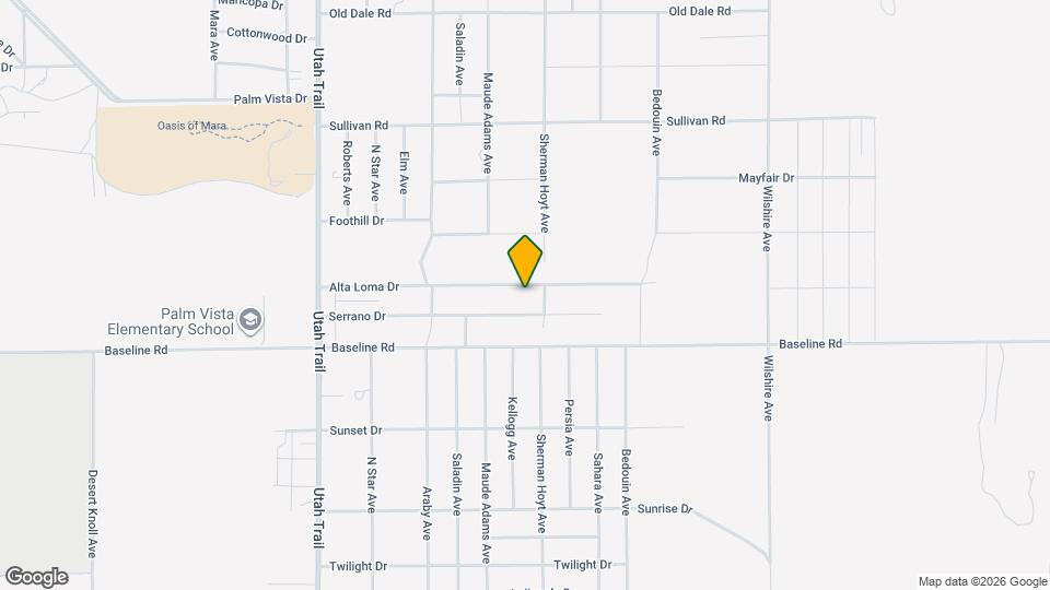 74875 Alta Loma Dr Map and Location Details