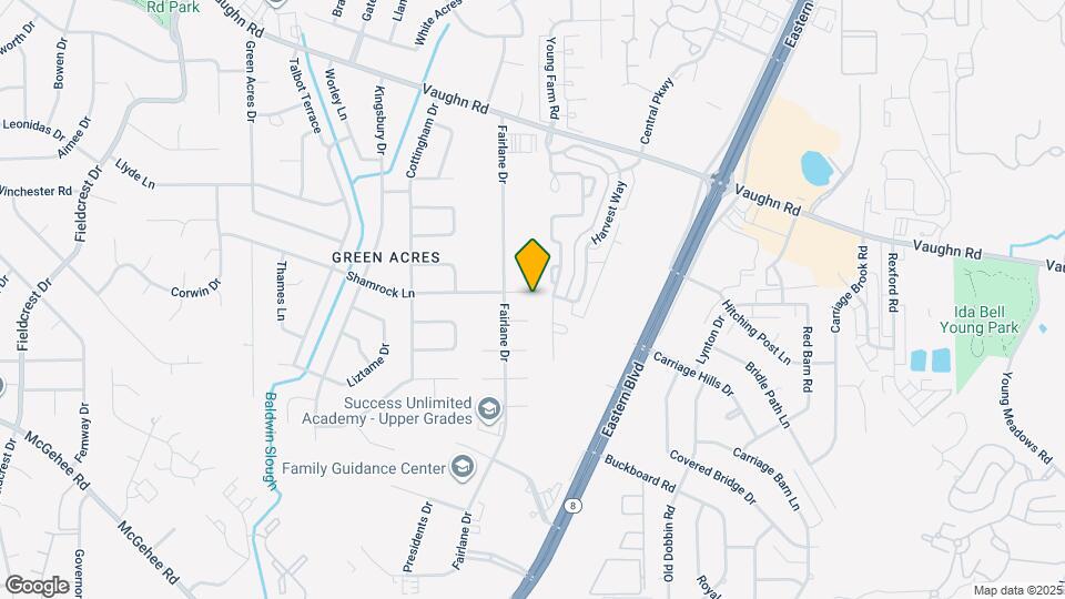 4536 Shamrock Ln Map and Location Details