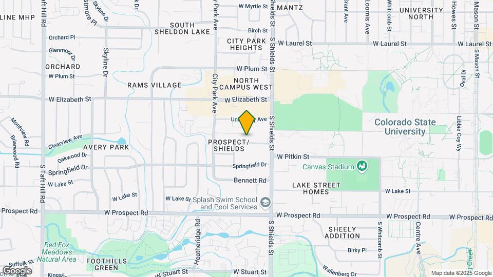 1212 Westward Dr Map and Location Details