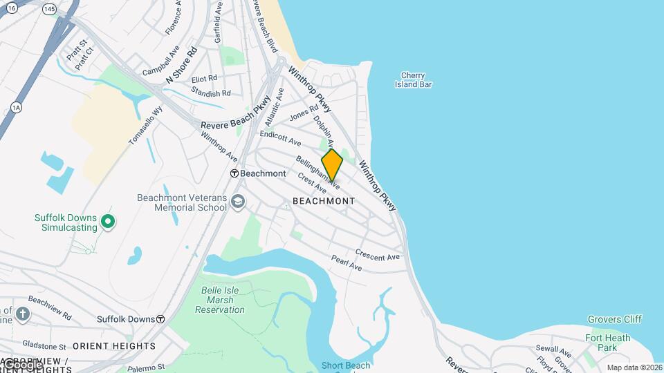 135 Bellingham Ave, Unit 1 Map and Location Details