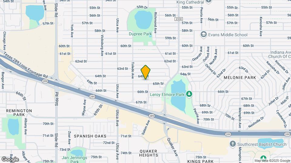 4604 65th St Map and Location Details