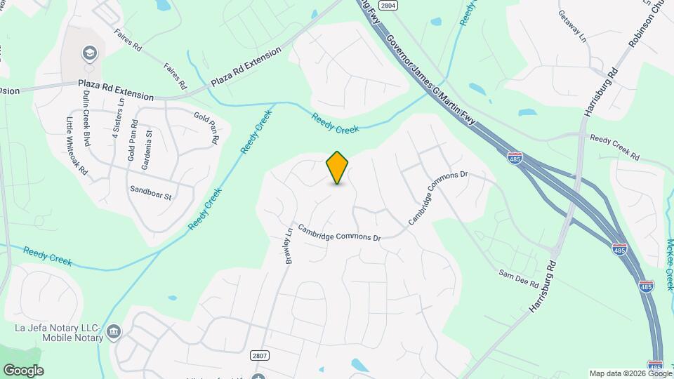8627 Lockerbie Ln Map and Location Details
