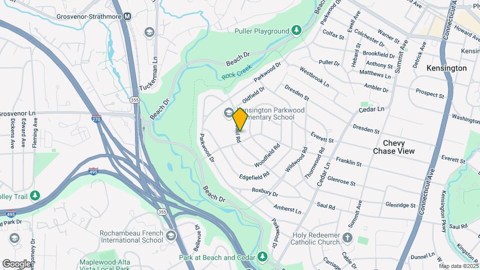4703 Saul Rd Map and Location Details