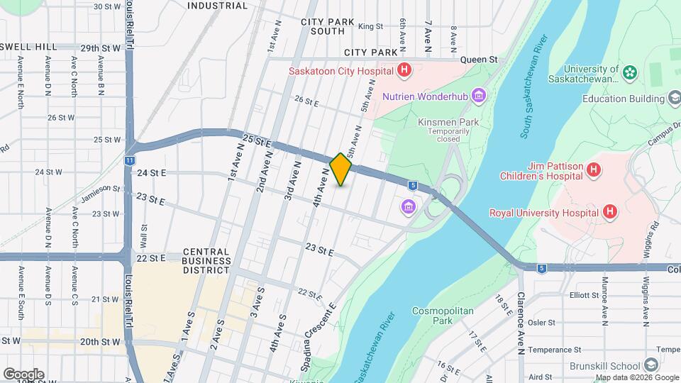 The Terrace Map and Location Details