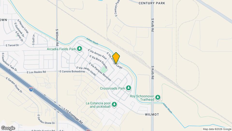 6802 E Via Arroyo Largo Map and Location Details