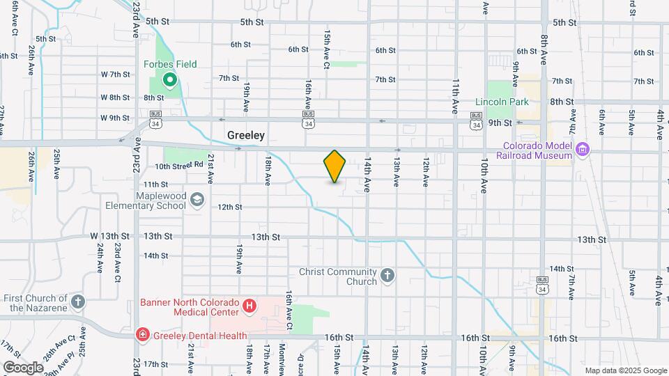 1434 11th St Map and Location Details